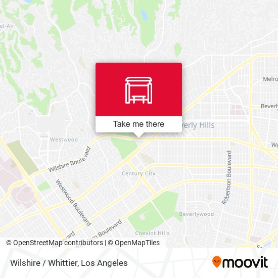 Mapa de Wilshire / Whittier