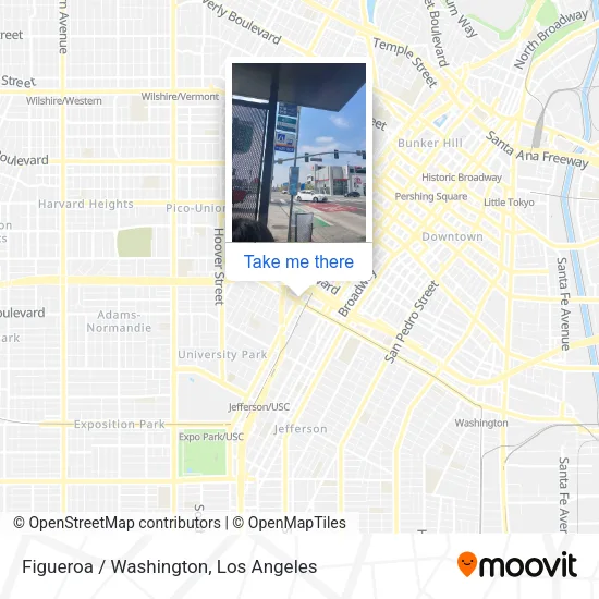 Figueroa / Washington map