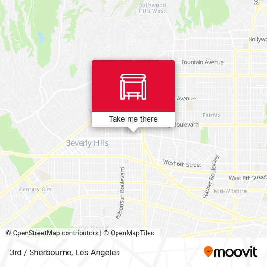 3rd / Sherbourne map