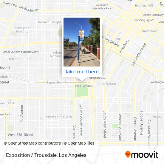 Mapa de Exposition / Trousdale