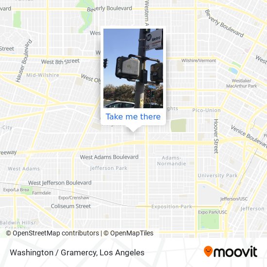 Washington / Gramercy map