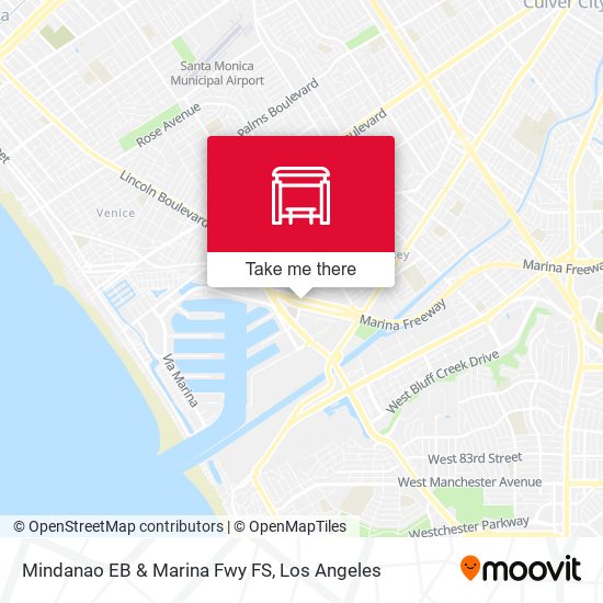 Mindanao EB & Marina Fwy FS map