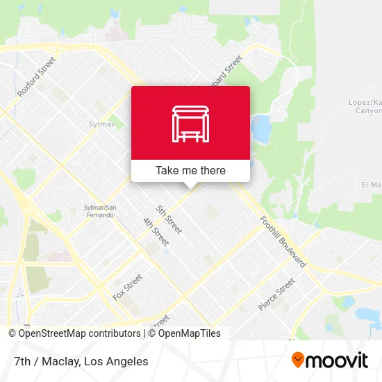 7th / Maclay map