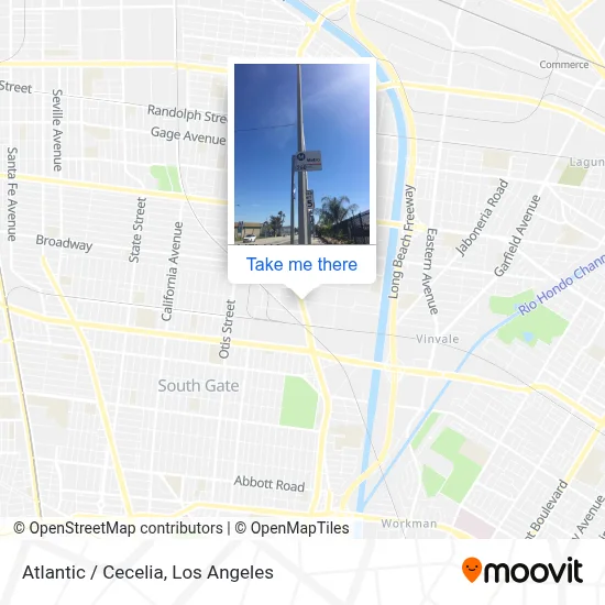 Atlantic / Cecelia map