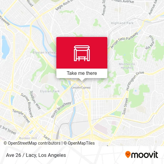 Ave 26 / Lacy map