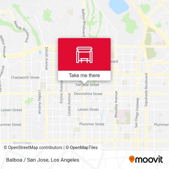 Mapa de Balboa / San Jose