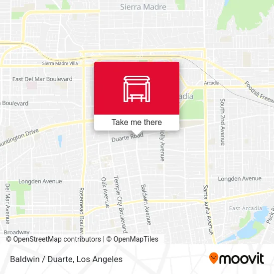 Baldwin / Duarte map