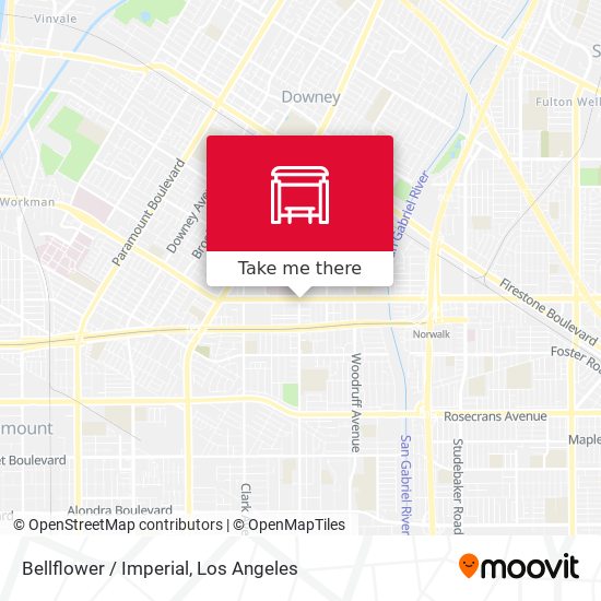 Bellflower / Imperial map