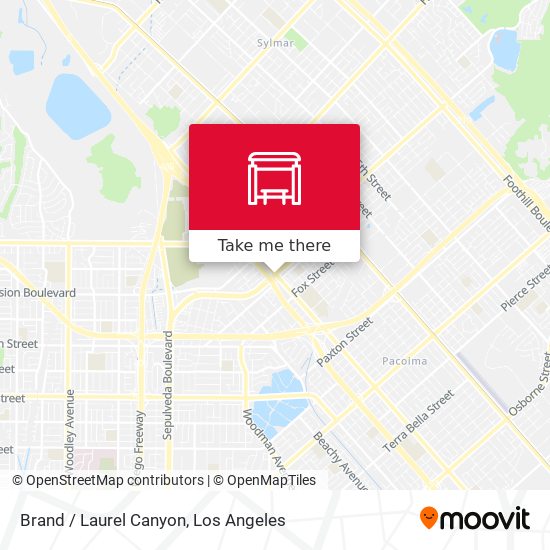 Mapa de Brand / Laurel Canyon