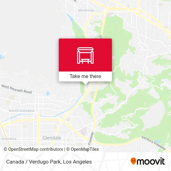 Canada / Verdugo Park map