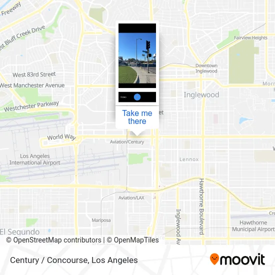 Century / Concourse map