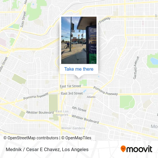 Mednik / Cesar E Chavez map