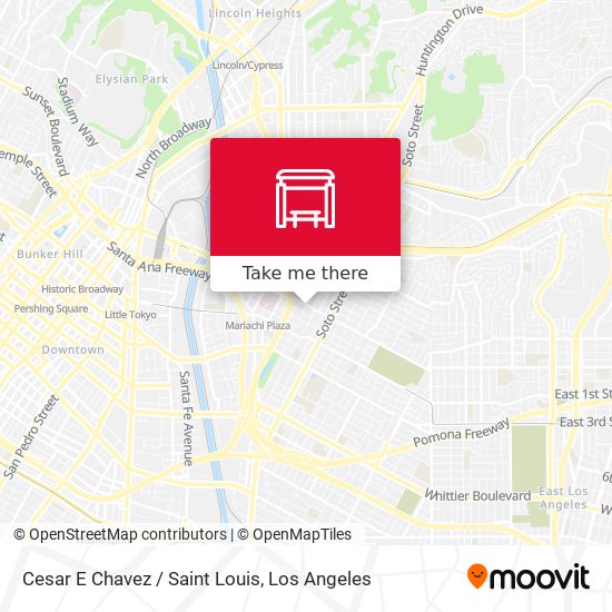 Mapa de Cesar E Chavez / Saint Louis