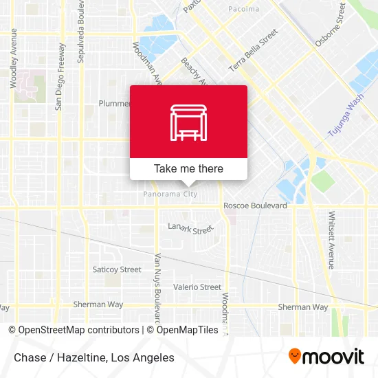 Chase / Hazeltine map