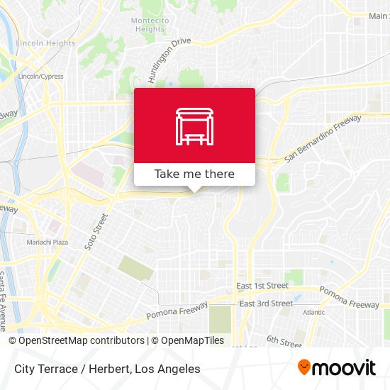 City Terrace / Herbert map