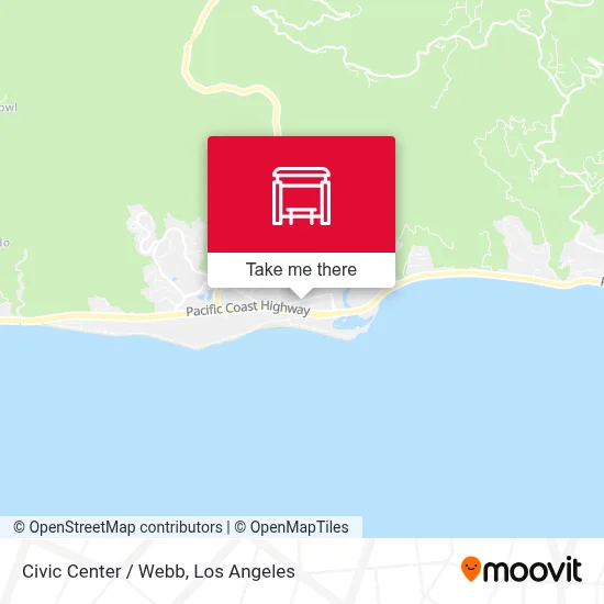 Civic Center / Webb map