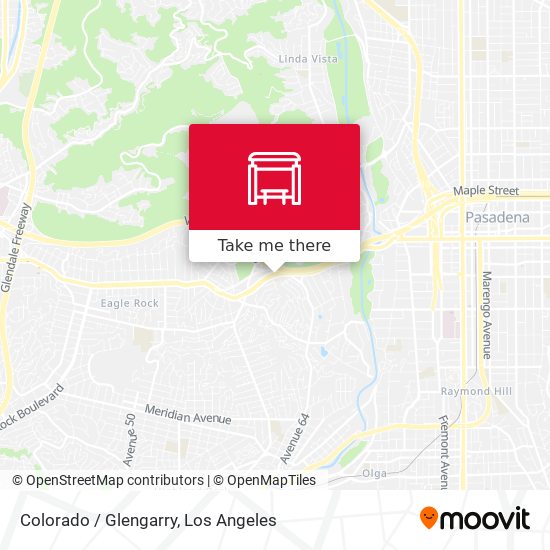 Colorado / Glengarry map