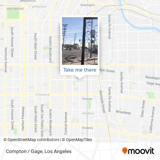 Compton / Gage map