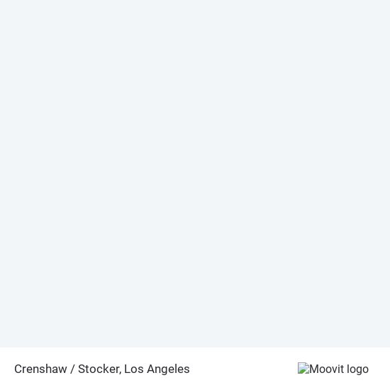 Crenshaw / Stocker map