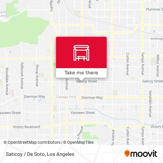 Saticoy / De Soto map