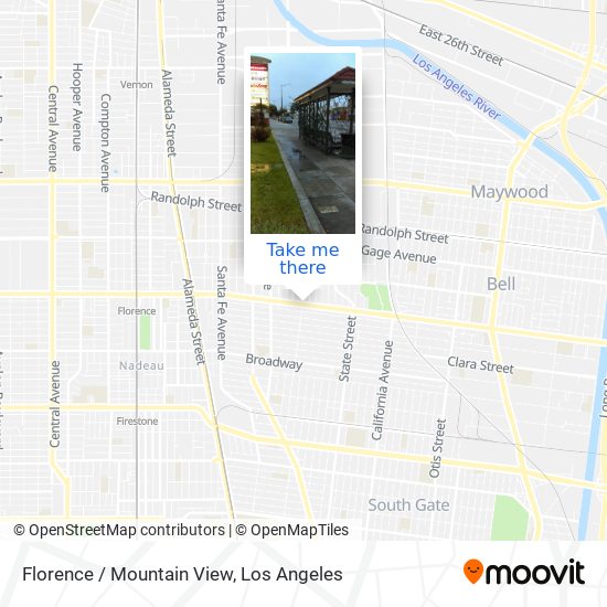 Florence / Mountain View map