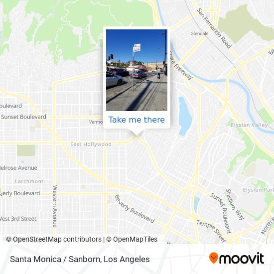 Mapa de Santa Monica / Sanborn