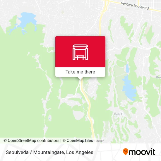 Sepulveda / Mountaingate map