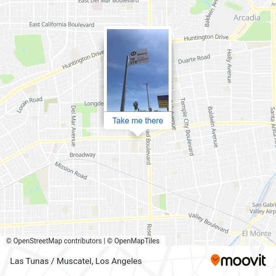 Las Tunas / Muscatel map