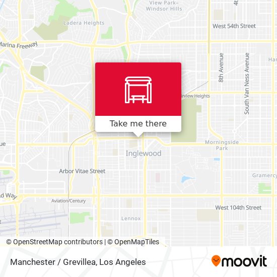 Manchester / Grevillea map