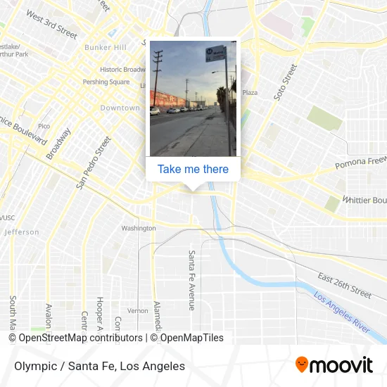 Olympic / Santa Fe map
