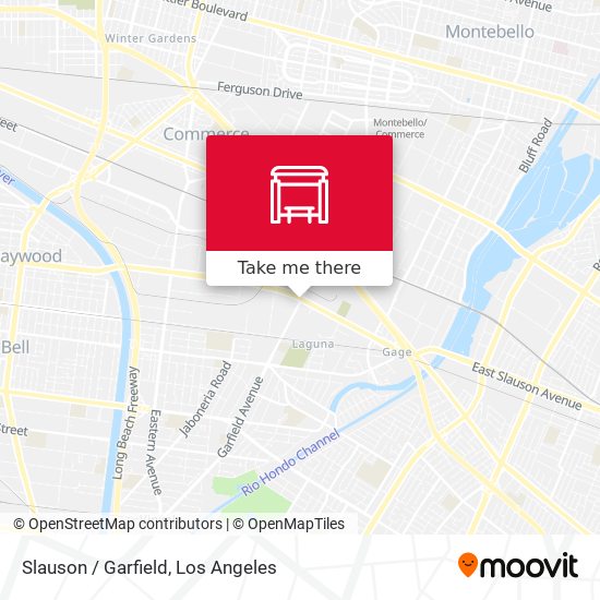 Mapa de Slauson / Garfield