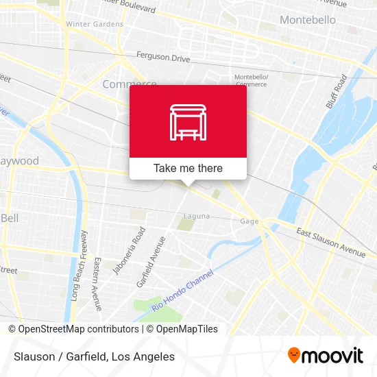Slauson / Garfield map