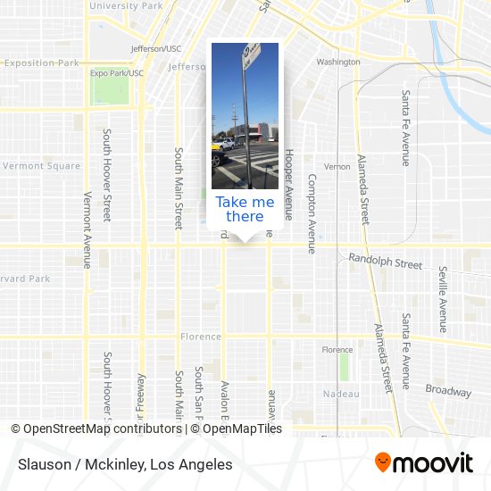 Slauson / Mckinley map