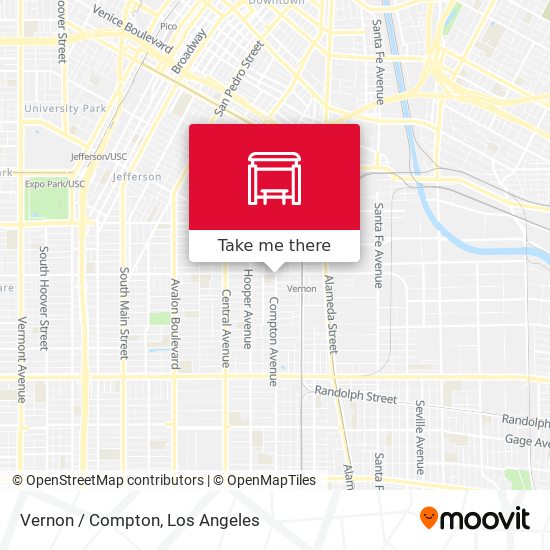Vernon / Compton map