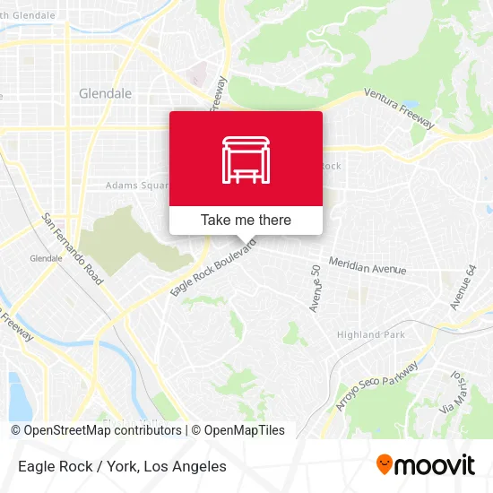 Eagle Rock / York map