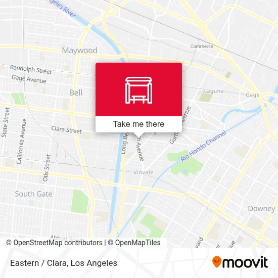 Eastern / Clara map