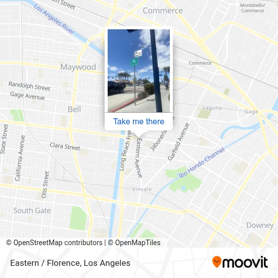 Eastern / Florence map