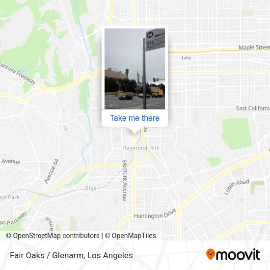 Fair Oaks / Glenarm map