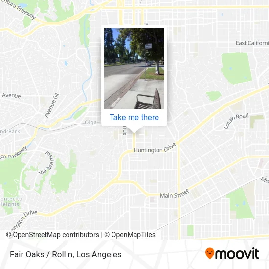 Fair Oaks / Rollin map