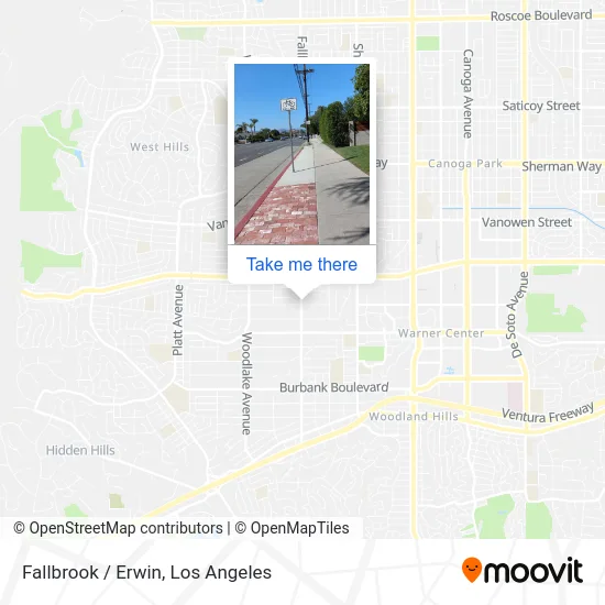 Fallbrook / Erwin map