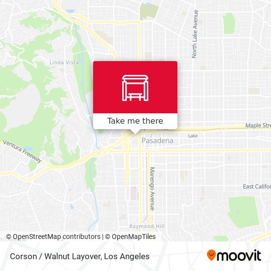 Mapa de Corson / Walnut Layover