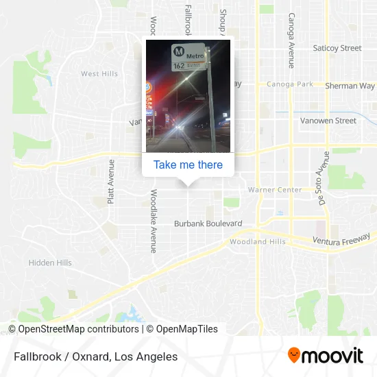 Fallbrook / Oxnard map