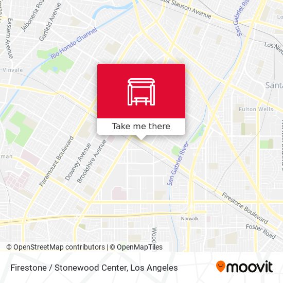 Mapa de Firestone / Stonewood Center