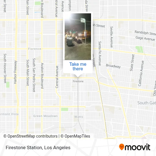 Firestone Station map