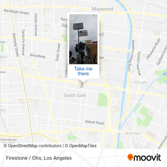 Firestone / Otis map