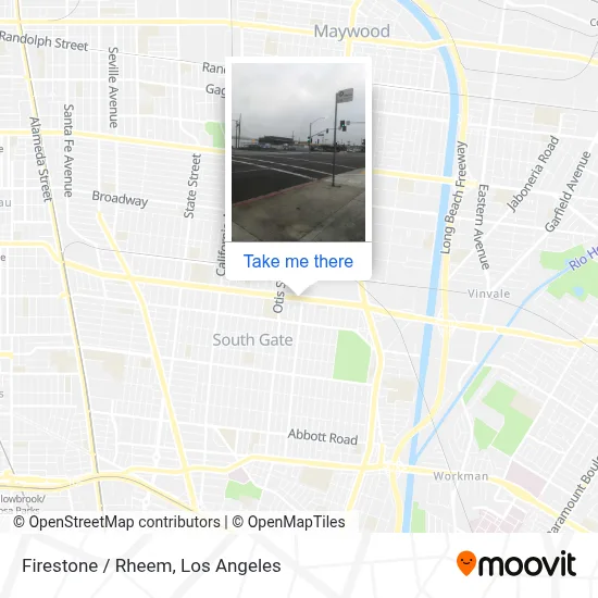 Firestone / Rheem map