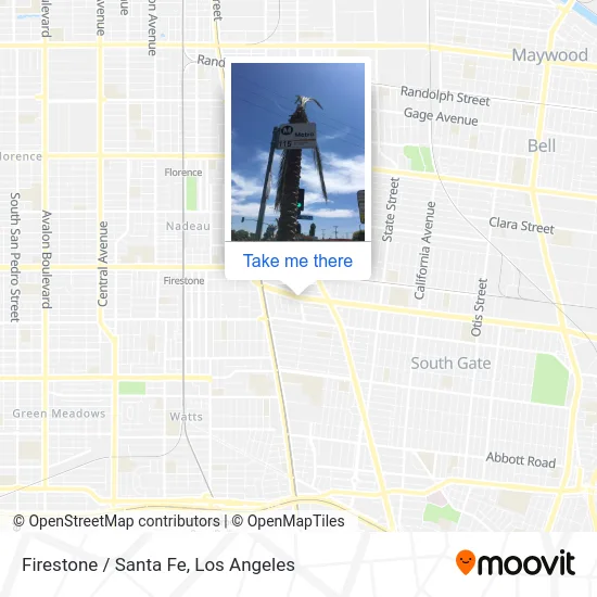 Firestone / Santa Fe map