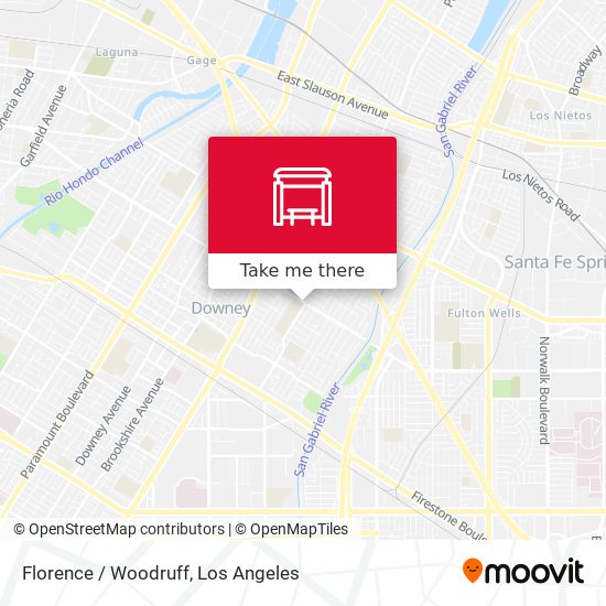 Mapa de Florence / Woodruff