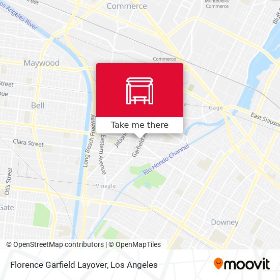 Florence Garfield Layover map