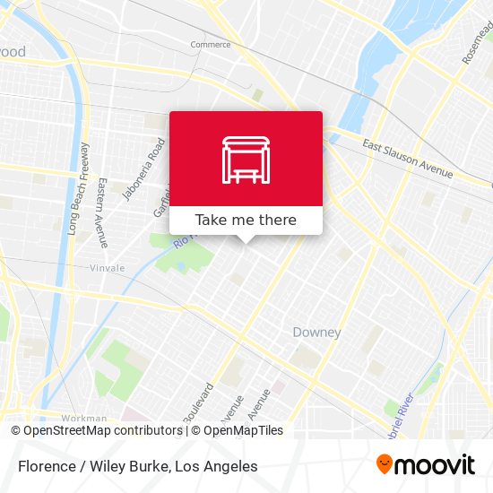 Mapa de Florence / Wiley Burke